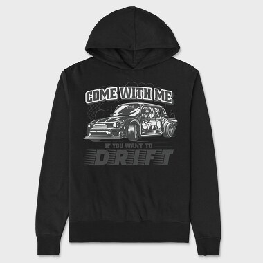 Come Drift, Hanorac Oversize Barbati (Unisex)