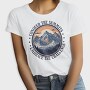Mountains Text Vintage, Tricou Femei