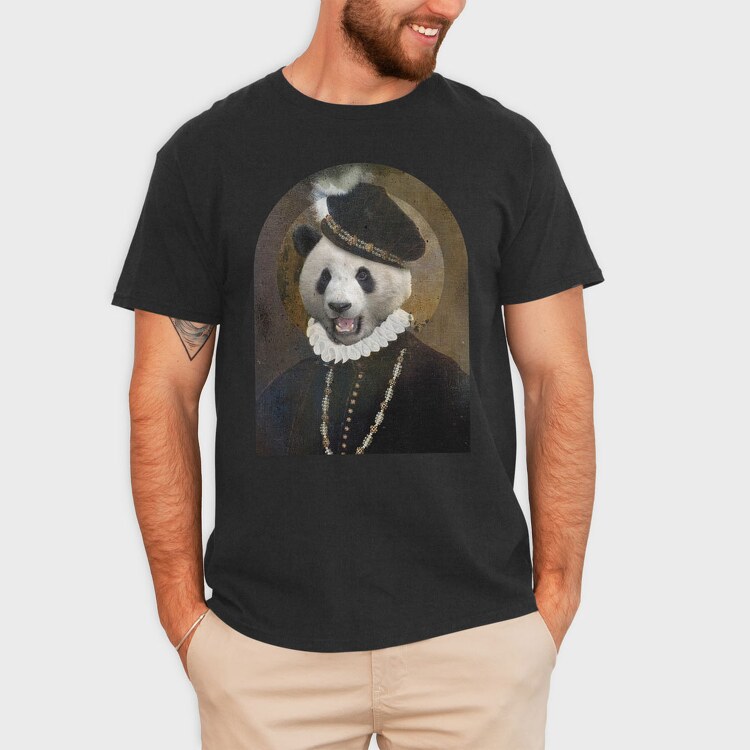 Panda Lord, Tricou Barbati (Unisex)