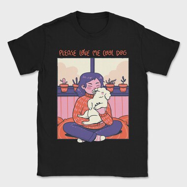 Comfy Chill Girl 8, Tricou Barbati (Unisex)