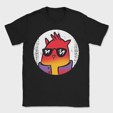 Cool Cat 2, Tricou Barbati (Unisex)