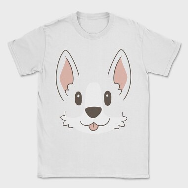 Corgi Face, Tricou Barbati (Unisex)