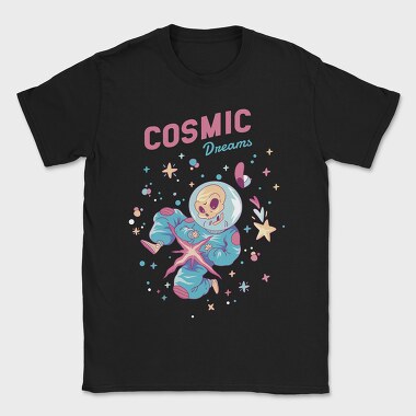 Cosmic Dreams Skeleton, Tricou Barbati (Unisex)