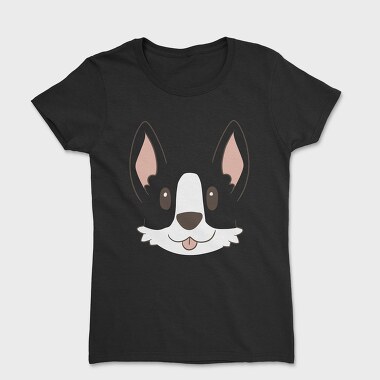 Corgi Face, Tricou Femei