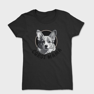 Corgi Mama, Tricou Femei
