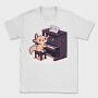 Axolotl Pianist, Tricou Barbati (Unisex)