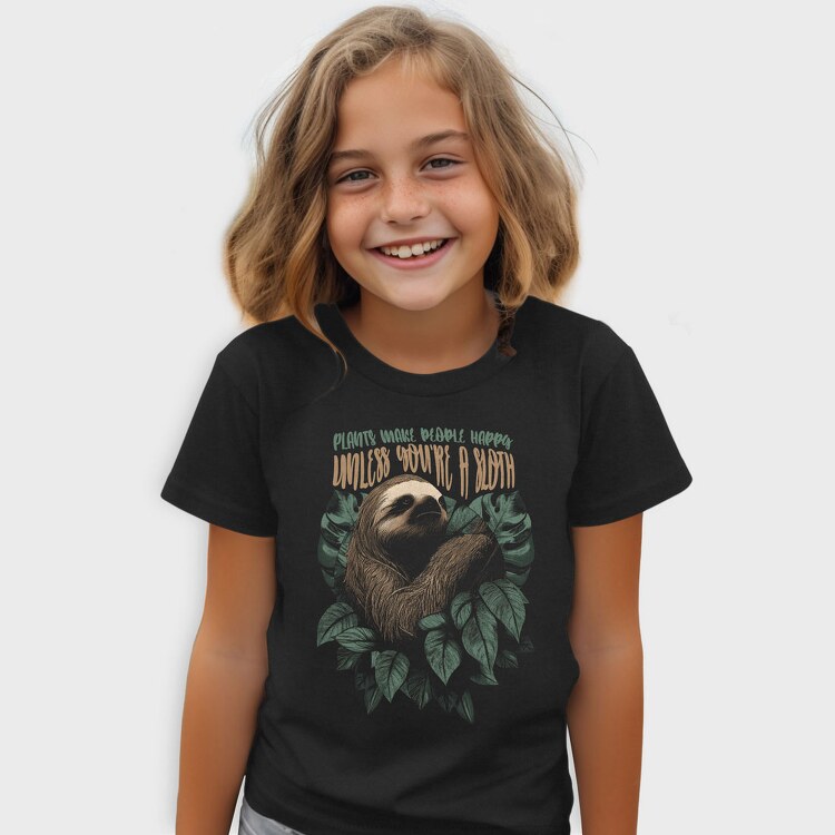 Sloth Plants, Tricou Copii