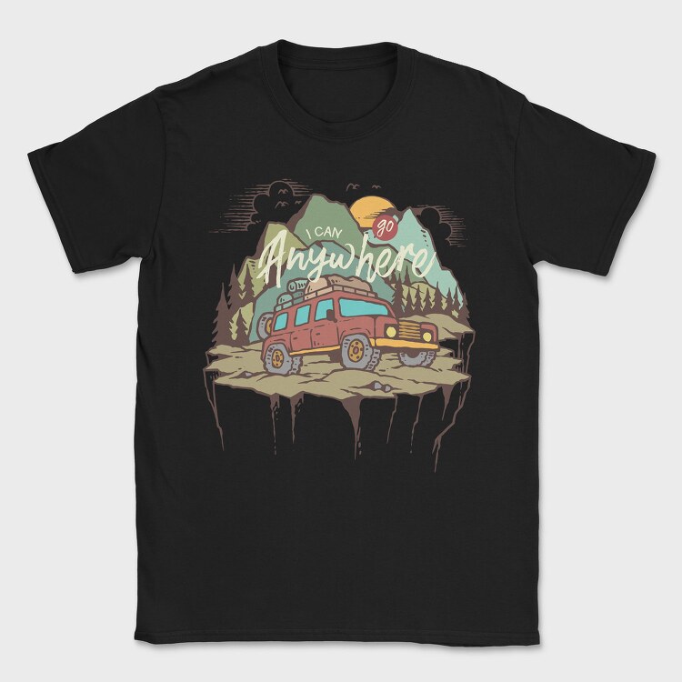 Adventure, Tricou Barbati (Unisex)