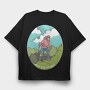 Kilimanjaro, Tricou Oversize Barbati (Unisex)