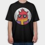 Cool Cat 2, Tricou Oversize Barbati (Unisex)