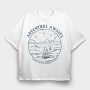 Desert Night, Tricou Oversize Barbati (Unisex)