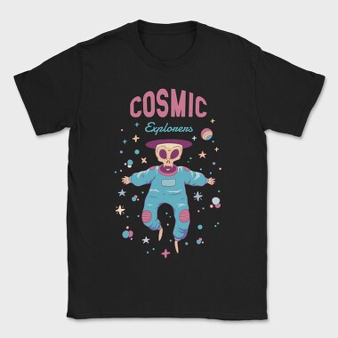Cosmic Explorers, Tricou Barbati (Unisex)