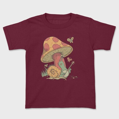 Cottagecore Snail, Tricou Copii