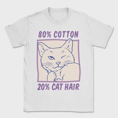 Cotton and Cat Hair, Tricou Barbati (Unisex)