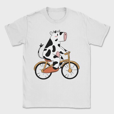 Cow Bike, Tricou Barbati (Unisex)