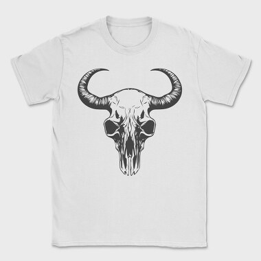 Cow Skull, Tricou Barbati (Unisex)