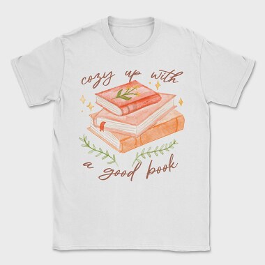 Cozy Up With a Good Book, Tricou Barbati (Unisex)