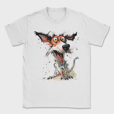 Crazy Dog Ink, Tricou Barbati (Unisex)
