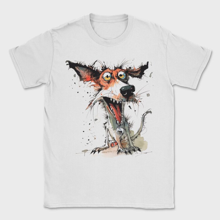 Crazy Dog Ink, Tricou Barbati (Unisex)