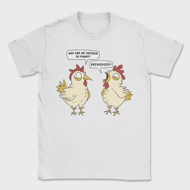 Crazy Funny Chickens, Tricou Barbati (Unisex)