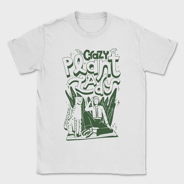 Crazy Plant Lady, Tricou Barbati (Unisex)