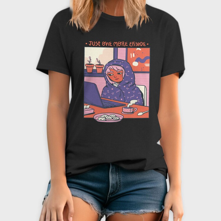 Comfy Chill Girl 1, Tricou Barbati (Unisex)