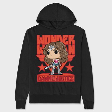 Wonder Woman Justice, Hanorac Oversize Barbati (Unisex)