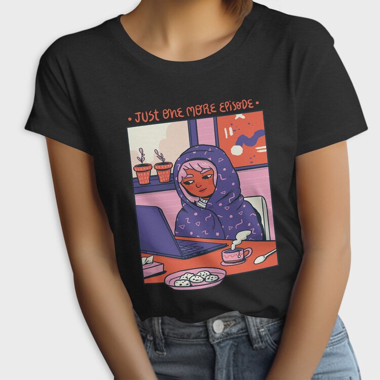 Comfy Chill Girl 1, Tricou Femei