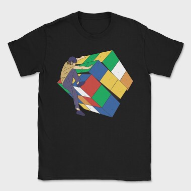 Cube Climber, Tricou Barbati (Unisex)