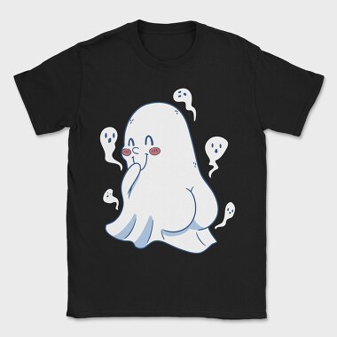 Cute Ghost, Tricou Barbati (Unisex)