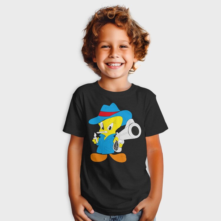 Cartoon Retro Tweety 3, Tricou Copii