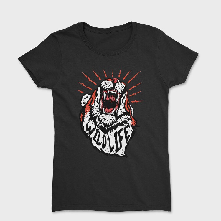 Wildlife Roar, Tricou Femei