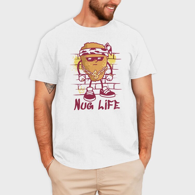 Nug Life, Tricou Barbati (Unisex)