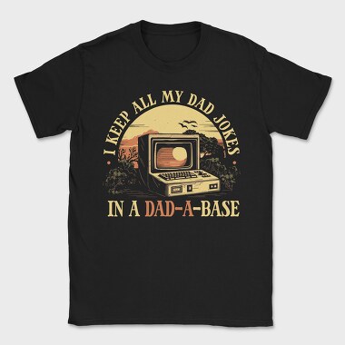 Dad Joke Database, Tricou Barbati (Unisex)