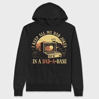 Dad Joke Database, Hanorac Oversize Barbati (Unisex)