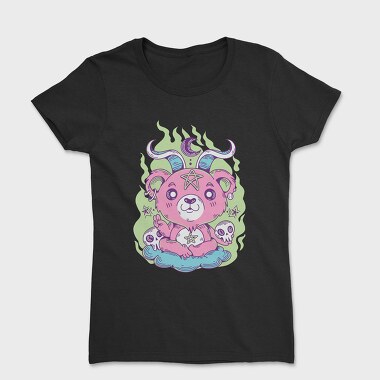 Cute Pastel Bear, Tricou Femei