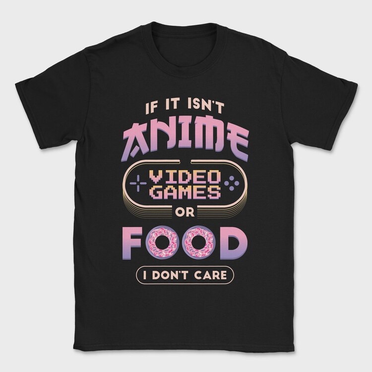 Video Game Donut Care, Tricou Barbati (Unisex)