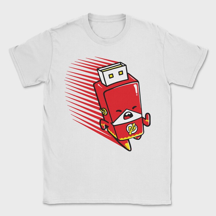 Usb Flash Drive, Tricou Barbati (Unisex)
