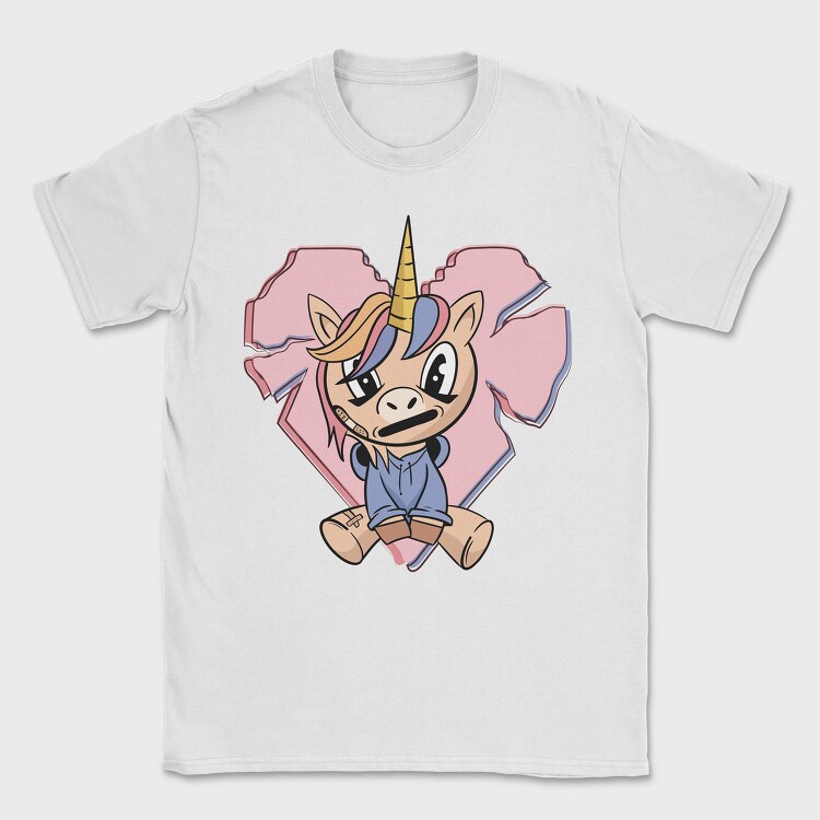 Unicorn Street Style, Tricou Barbati (Unisex)