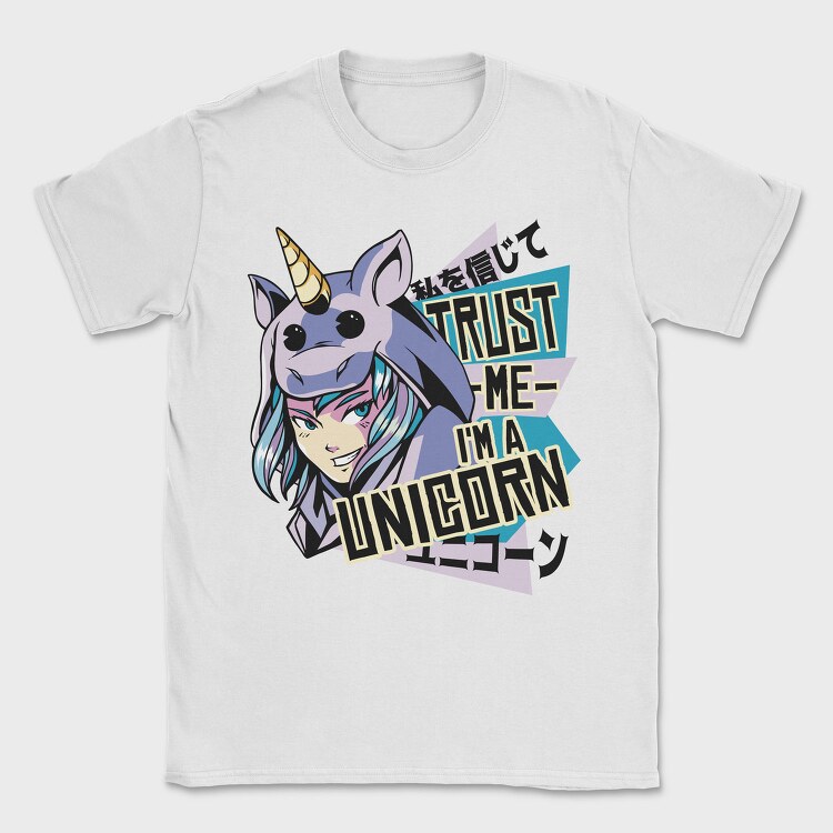 Trust Me Unicorn, Tricou Barbati (Unisex)