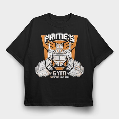 Transformer Face, Tricou Oversize Barbati (Unisex)