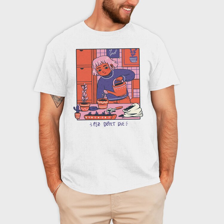 Comfy Chill Girl 10, Tricou Barbati (Unisex)