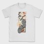 Cat Sunset Japanese Traditional, Tricou Barbati (Unisex)