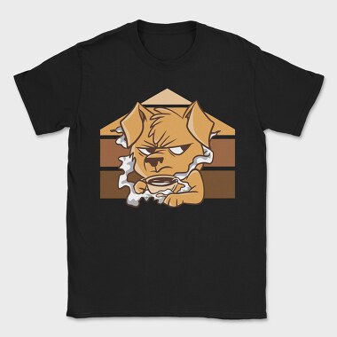 Dark Coffee Darker Soul Dog, Tricou Barbati (Unisex)
