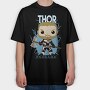 Thor Endgame Pop, Tricou Oversize Barbati (Unisex)
