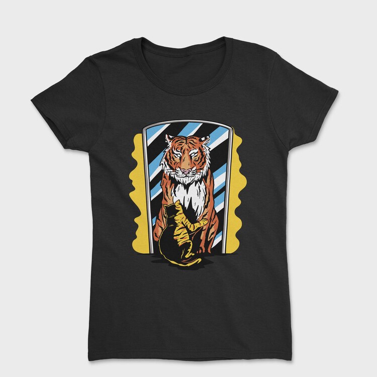 Tiger Cat Embrace, Tricou Femei