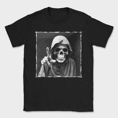 Death Pointing Finger, Tricou Barbati (Unisex)