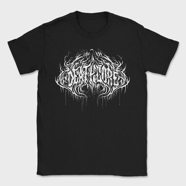 Deathcore Lettering, Tricou Barbati (Unisex)