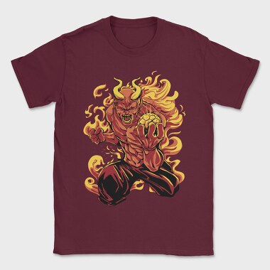 Demon Soccer Fire, Tricou Barbati (Unisex)