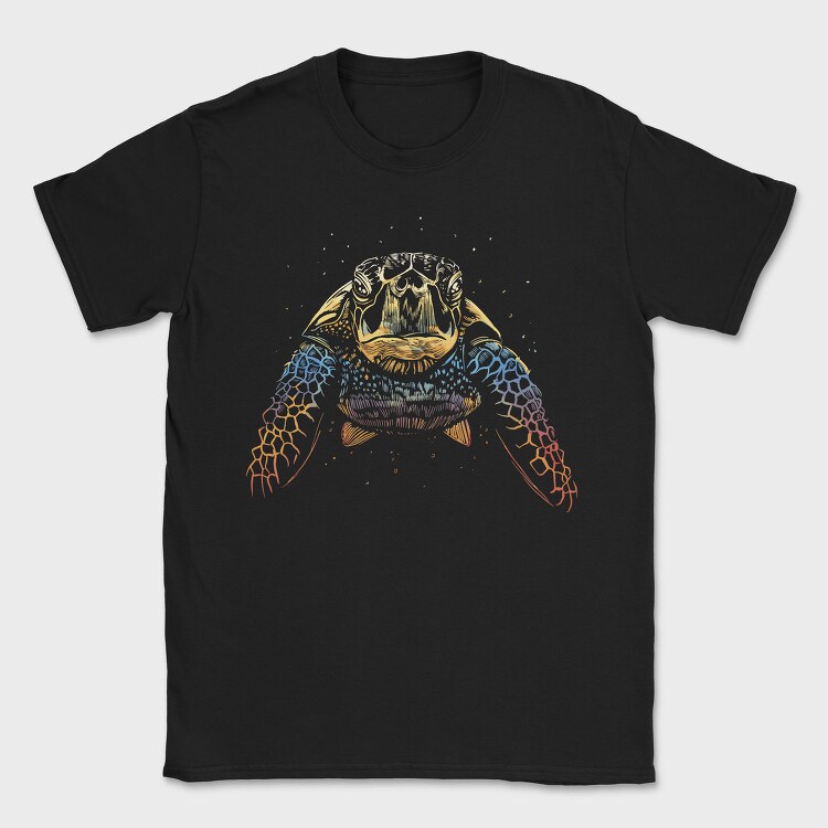 Tortoise Shell Art, Tricou Barbati (Unisex)